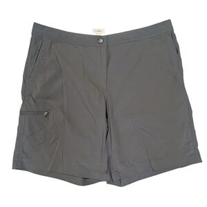L.L. Bean Women's Hiking Shorts Gray Size 12
